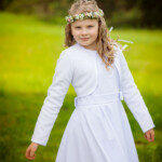 Sesja komunijna w parku