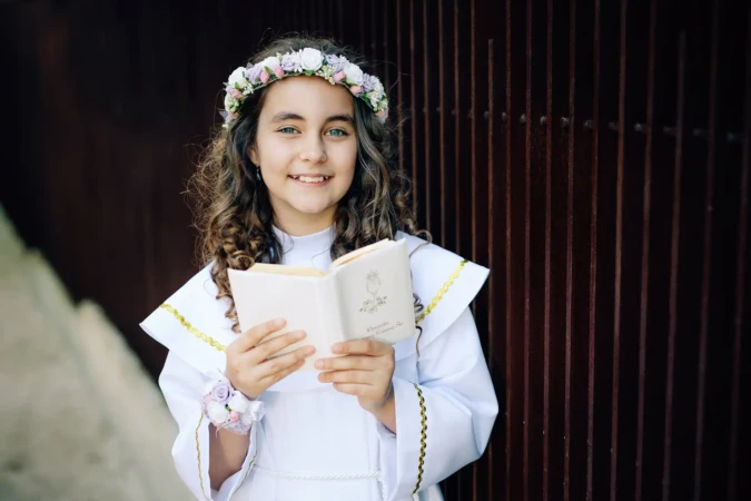 sesja komunijna Chorzów sesja komunijna w Parku