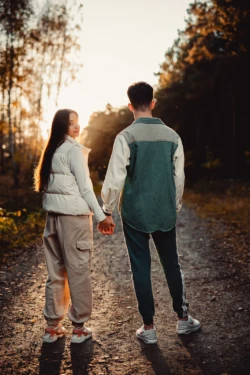 Sesja jesienna narzeczonych